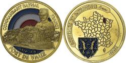 World Coins - France, Token, Fort de Vaux - Meuse, Copper-nickel Aluminium, Souvenirs et