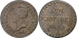 World Coins - France, Centime, Dupré, AN 6, Paris, Copper, , Gadoury:76