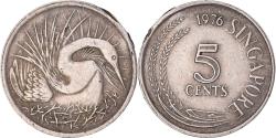 World Coins - Coin, Singapore, 5 Cents, 1976