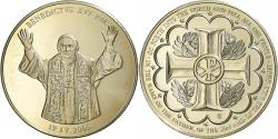 World Coins - Vatican, Medal, Le Pape Benoit XVI, Religions & beliefs, 2005, , Copper