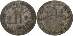 World Coins - France, Louis XIV, XXX Deniers aux 2 L couronnés, 1711, Lyon, Billon