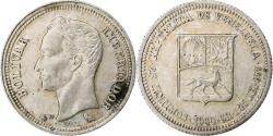 World Coins - Coin, Venezuela, 25 Centimos, 1960, , Silver, KM:35a
