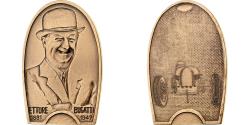 World Coins - France, Medal, Ettore Bugatti, Undated (1975), MDP, Bronze,
