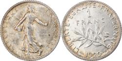 World Coins - Coin, France, Semeuse, Franc, 1920, Paris, , Silver, KM:844.1