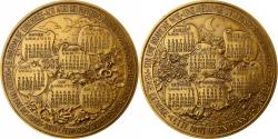 World Coins - France, Medal, Calendrier, Nouvelle Année, Poésie, 1983, Bronze, Marcel Jean