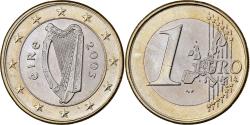 World Coins - Ireland, 1 Euro, 2003, Dublin, Bi-Metallic,
