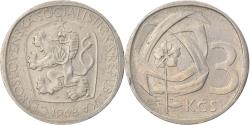 World Coins - Coin, Czechoslovakia, 3 Koruny, 1968, , Copper-nickel, KM:57