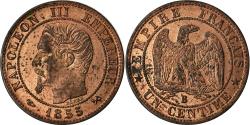 World Coins - Coin, France, Napoleon III, Napoléon III, Centime, 1855, Rouen,