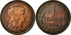 World Coins - Coin, France, Dupuis, Centime, 1908, , Bronze, KM:840, Gadoury:90