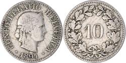World Coins - Coin, Switzerland, 10 Rappen, 1894