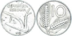 World Coins - Coin, Italy, 10 Lire, 1951
