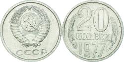 World Coins - Coin, Russia, 20 Kopeks, 1977