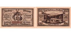 World Coins - Germany, Bad Sachsa am Sudharz, 50 Pfennig, 1921-04-01, UNC(63)