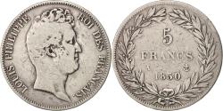 World Coins - Coin, France, Louis-Philippe, 5 Francs, 1830, Paris, , Silver, KM:738