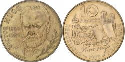 World Coins - France, 10 Francs, Victor Hugo, 1985, Pessac, Tranche A, Copper-nickel