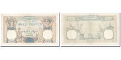 World Coins - France, 1000 Francs, Cérès et Mercure, 1933, 1933-03-30, AU(50-53)