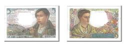 World Coins - Banknote, France, 5 Francs, 5 F 1943-1947 ''Berger'', 1945, 1945-04-05, UNC(63)