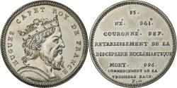 World Coins - France, Medal, Roi de France, Hugues Capet, Copper-nickel, Piéfort,