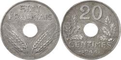 World Coins - Coin, France, État français, 20 Centimes, 1944, Paris, , Zinc