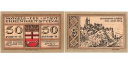 World Coins - Germany, Ehrenbreitstein Stadt, 50 Pfennig, 1921-08-03, UNC(60-62)