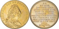 World Coins - France, Medal, Les rois de France, Louis XIV, History, , Copper-Nickel