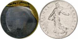 World Coins - France, Token, Claude Monet, Impression, soleil levant, Nickel,