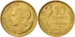 World Coins - Coin, France, Guiraud, 10 Francs, 1954, Beaumont le Roger,