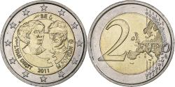 World Coins - Belgium, Albert II, 2 Euro, Women's Day, 2011, Brussels, , Bi-Metallic