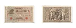 World Coins - Banknote, Germany, 1000 Mark, 1910, KM:44b, UNC(63)