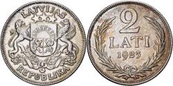 World Coins - Latvia, 2 Lati, 1925, Silver, , KM:8