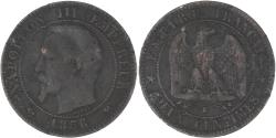 World Coins - Coin, France, Napoleon III, Napoléon III, 2 Centimes, 1856, Rouen,