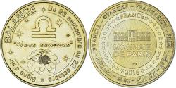 World Coins - France, Token, Touristic token, 13 AUBAGNE Les signes du zodiaque, La Balance