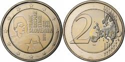 World Coins - Slovenia, 2 Euro, Franc Rozman - Stane, 2011, Vantaa, Bi-Metallic,