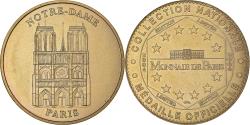 World Coins - France, Token, Touristic token, Paris - Notre Dame n°1, Arts & Culture, 2004