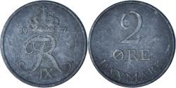 World Coins - Denmark, 2 Öre, 1957