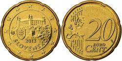 World Coins - Slovakia, 20 Euro Cent, 2013, Kremnica, BU, , Nordic gold, KM:99