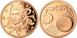 World Coins - France, 5 Euro Cent, 2007, BE, , Copper Plated Steel, KM:1284
