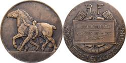 World Coins - France, Medal, Direction des Haras, Bronze, Bouchard,