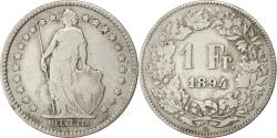 World Coins - Coin, Switzerland, Franc, 1894, , Silver, KM:24