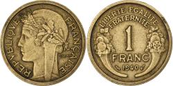 World Coins - France, Franc, Morlon, 1940, Aluminum-Bronze, , Gadoury:470, KM:885