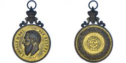 World Coins - Belgium, Medal, Leopold II, Fête de la Fédération Chrétienne, Ittre, 1899