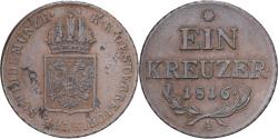 World Coins - Austria, Franz I, 1 Kreuzer, 1816, Vienna, Copper, , KM:2113