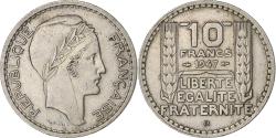 World Coins - France, 10 Francs, Turin, 1947, Beaumont - Le Roger, Copper-nickel,