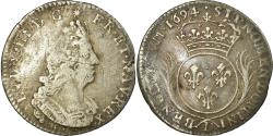 World Coins - Coin, France, Louis XIV, 1/12 Écu aux palmes, 1/12 ECU, 10 Sols, 1694, Lyon