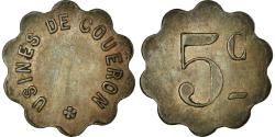 World Coins - Coin, France, Usine de Couëron, Couëron, 5 Centimes, , Copper