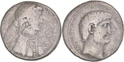 Ancient Coins - Seleucis and Pieria, Marc Antony and Cleopatra VII, Tetradrachm, ca. 36 BC