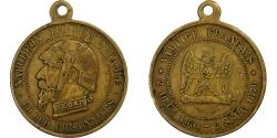 World Coins - France, Medal, Napoléon III, Satirique, Bataille de Sedan, 1870, Bronze