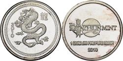 Us Coins - United States, 1 Gramme, 2010, Rising Star Mint, Dragon, Silver,