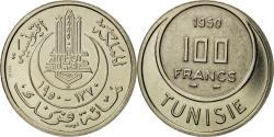 World Coins - Coin, Tunisia, Muhammad al-Amin Bey, 100 Francs, 1950, Paris, ESSAI,