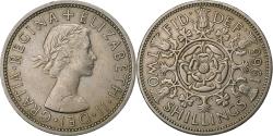 World Coins - Great Britain, Elizabeth II, Florin, Two Shillings, 1966, Copper-nickel